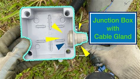 ground wire junction box|exterior junction box installation.